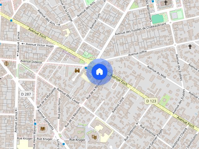 creteil village studio a louer