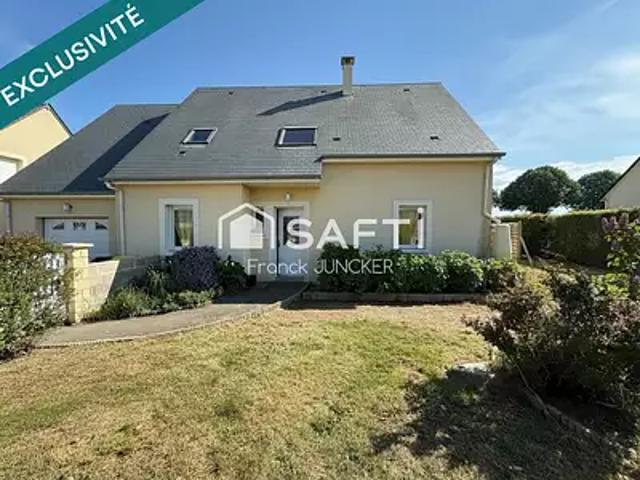 Creully sur Seulles 14480 Achat / Vente maison 7 pièces t7 terrasse parking