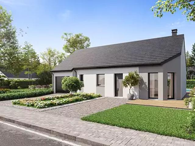 Creully sur Seulles 14480 Achat / Vente maison neuf 4 pièces t4