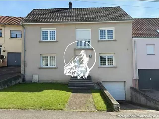 Creutzwald 57150 Achat / Vente maison 6 pièces t6 terrasse parking