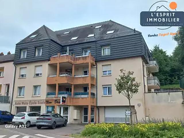 Creutzwald 57150 Achat / Vente appartement 4 pièces t4 au dernier étage garage