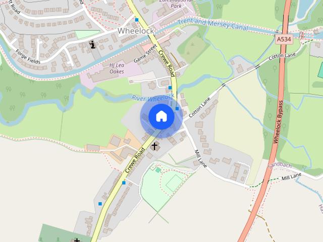 Crewe Road, Wheelock, Sandbach