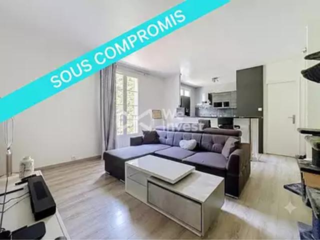 Crécy la Chapelle 77580 Achat / Vente appartement 2 pièces t2 parking