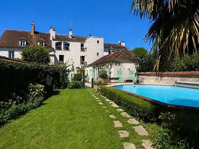 Crécy la Chapelle 77580 Achat / Vente maison 7 pièces t7 piscine jardin