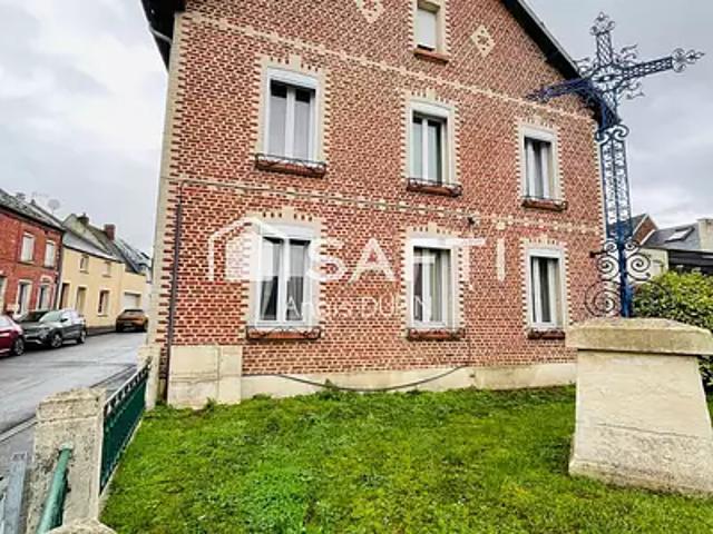 Crécy sur Serre 02270 Achat / Vente maison 8 pièces t8