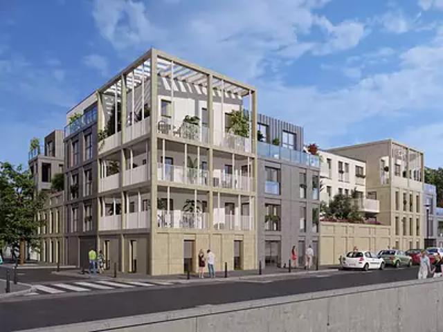 Creil 60100 Programme neuf appartement neuf à vendre t3 PTZ+ HQE TVA 5,5% RT 2012 NF