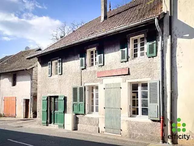 Cressin Rochefort 01350 Achat / Vente maison 6 pièces t6 cave