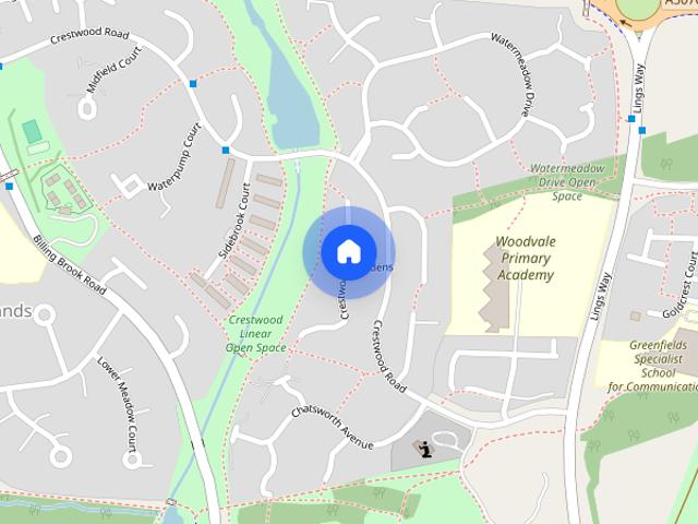Crestwood Gardens, Northampton, NN3