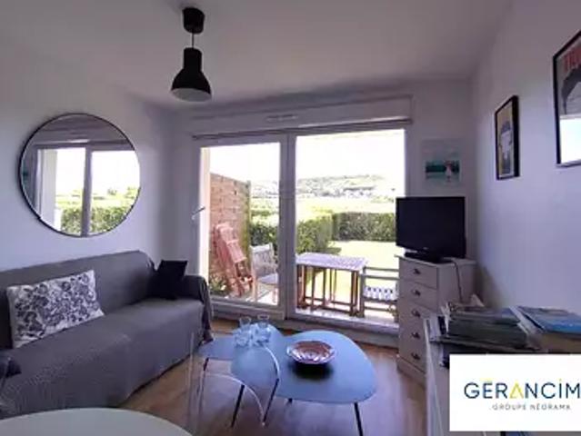 Criel sur Mer 76910 Achat / Vente appartement 2 pièces t2 terrasse parking