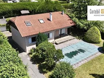 Cruseilles 74350 Achat / Vente maison 7 pièces t7 piscine terrasse