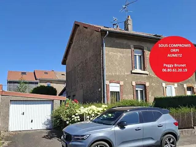 Crusnes 54680 Achat / Vente maison 5 pièces t5 jardin terrasse