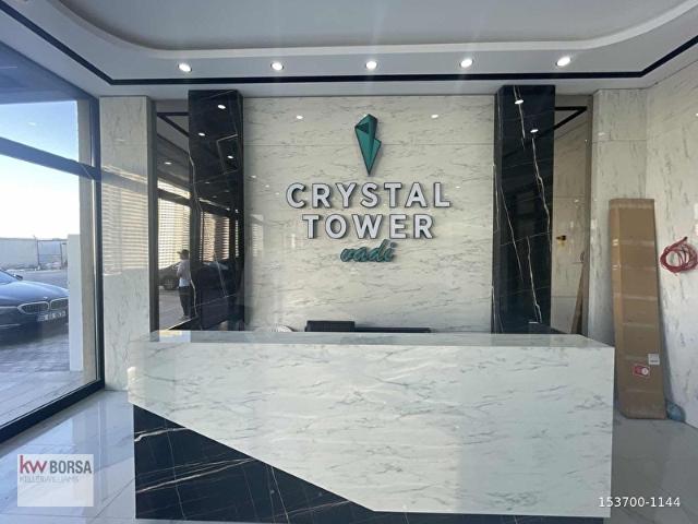 CRYSTAL TOWER VADİ 4. KAT 2+1 KİRALIK DAİRE