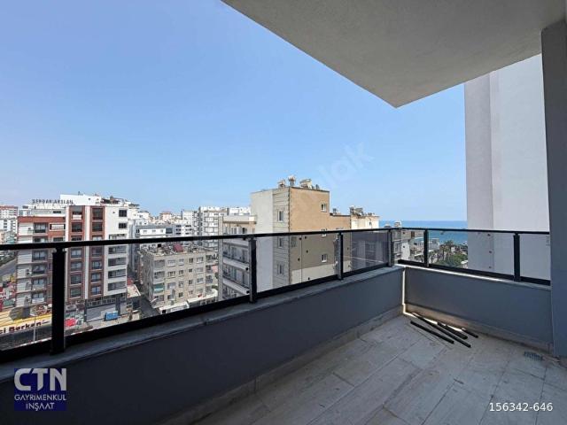 CTN Erdemli Deniz Manzaralı Lüks 1+1 Denize 100metre daire