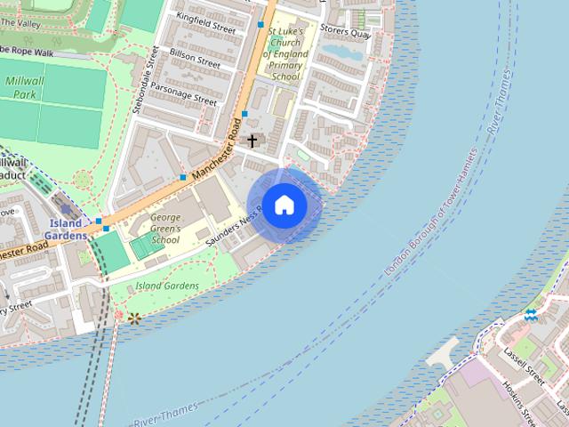 Cumberland Mills Square, Isle Of Dogs, London, E14