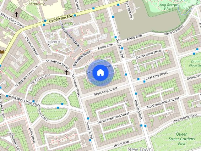 Cumberland St North West Lat Lan, Edinburgh, EH3