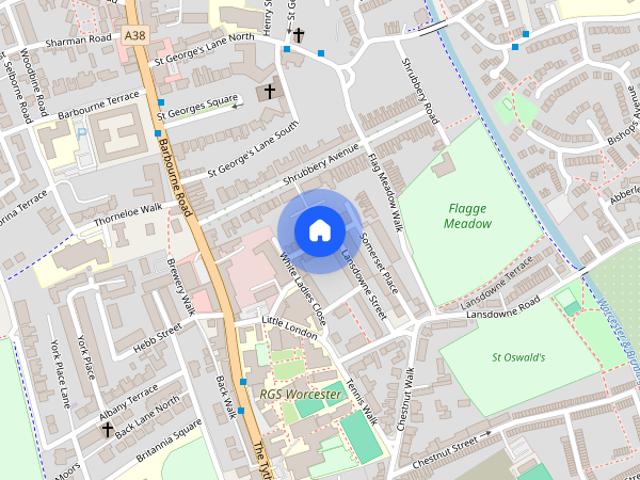 Cumberland Street, Worcester, Worcestershire, WR1