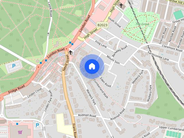 Cumberland Walk, Tunbridge Wells, Kent, TN1