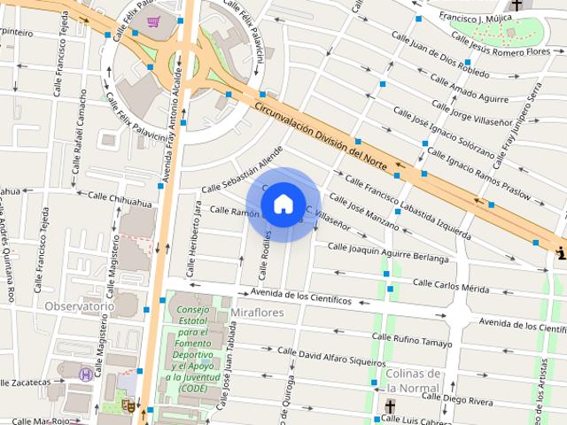 Cuartos en renta a cuadras del CODE, cerca de Avenida Alcalde y Tránsito