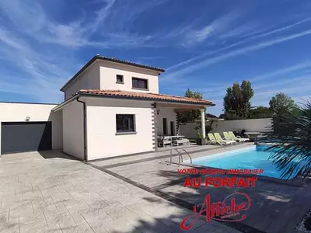 Cugnaux 31270 Achat / Vente maison 6 pièces t6 piscine terrasse