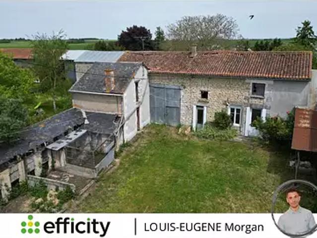 Cuhon 86110 Achat / Vente maison 3 pièces t3 jardin