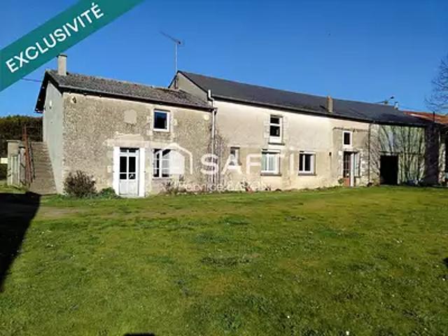 Cuhon 86110 Achat / Vente maison 6 pièces t6