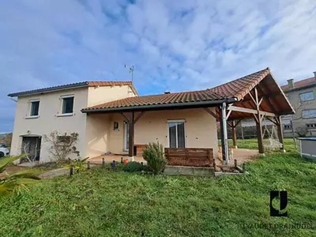 Cuinzier 42460 Achat / Vente maison 6 pièces t6 terrasse cave