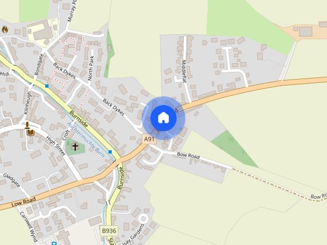 Cupar Road, Cupar, KY14