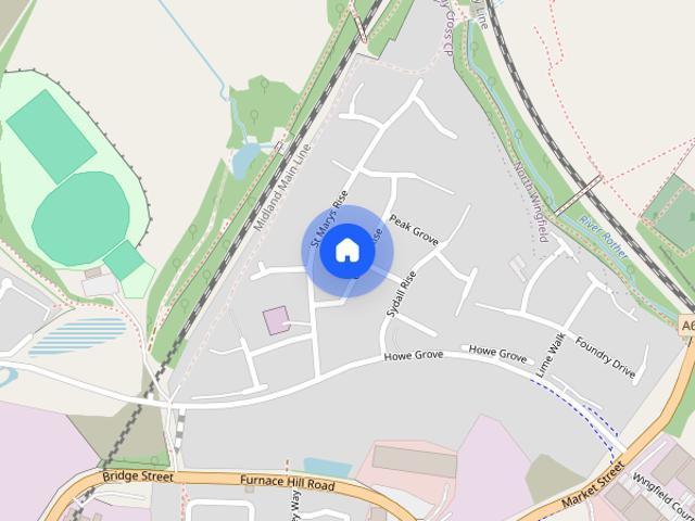 Curbar Rise, Clay Cross, S45