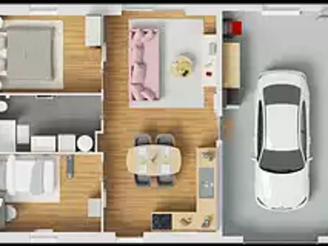 Cursan 33670 Programme neuf maison neuf à vendre 4 pièces