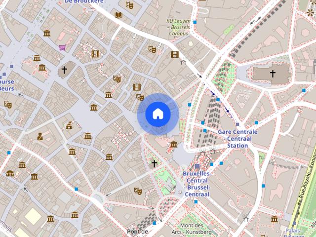 Cute studio apartment for rent in Brussels City Center