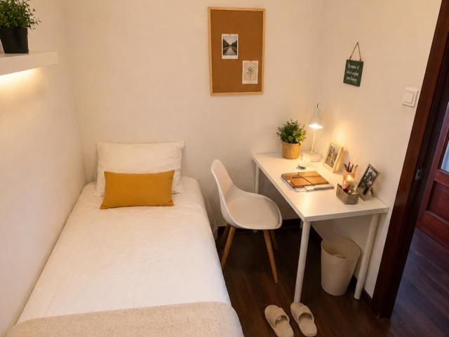 Cute single bedroom in a 6 bedroom apartment