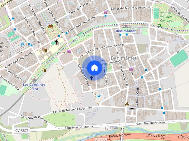 Cute single bedroom student in Benimàmet