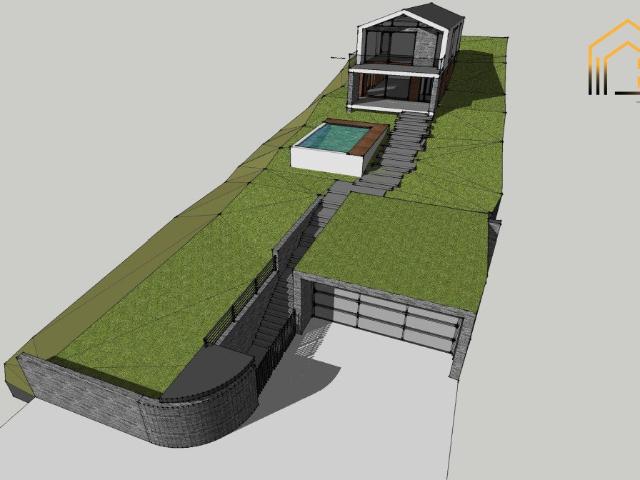 Dom do remontu z garażem, 76,5 m², Nałęczów