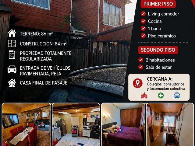 CYF PROPIEDADES VENDE CASA EN LOTA ALTO