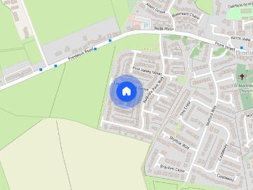 Cypress Point Grove, Dinnington, Newcastle upon Tyne, Tyne and Wear, NE13