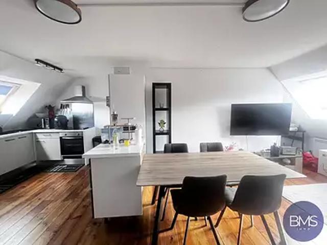 Cysoing 59830 Achat / Vente appartement 4 pièces t4 au dernier étage