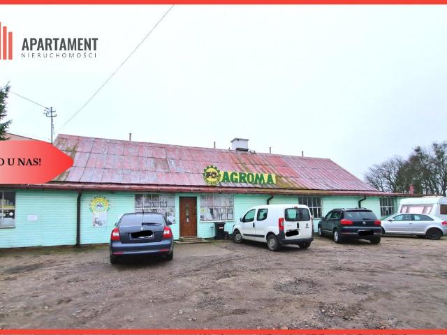 Na sprzedaż 450 m2 z dużym placem i kanałem