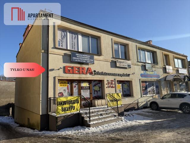 Lokal handlowo usługowy 95,6 m² w centrum Człuchowa