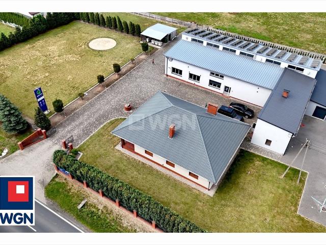 Inwestycyjny serwis BMW z domem 120 m² 0,99 ha przy DK 270
