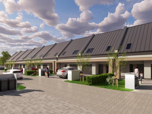 Nowoczesny dom 134 m2 z garażem i ogrzewaniem podłogowym