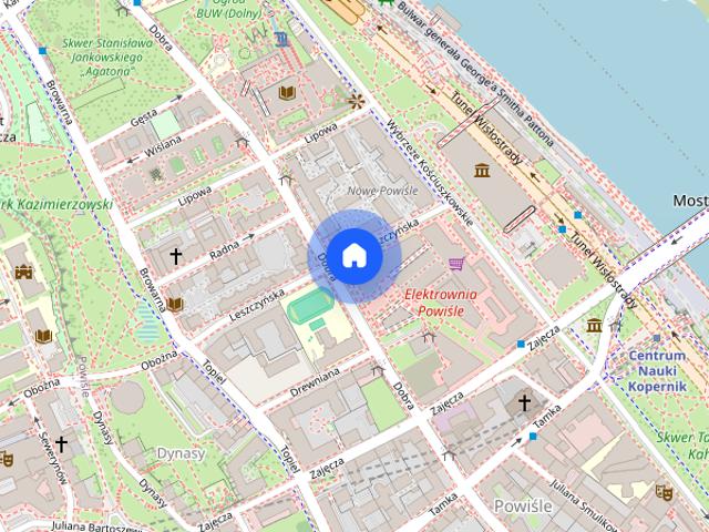 Czteropokojowy apartament w Elektrowni Powiśle