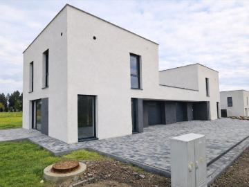 Nowoczesny dom 126,87 m² z garażem, spokojna okolica