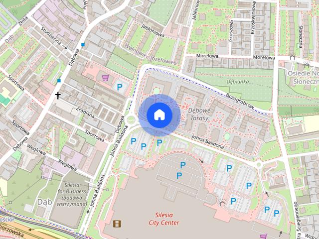 Dębowe Tarasy, klimatyzowany 2 pok. apartament