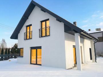 Nowoczesny dom 201 m² z ogrodem, 5 pokoi, stan deweloperski