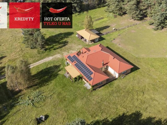 Dom 200 m² z fotowoltaiką, kominkiem i garażem