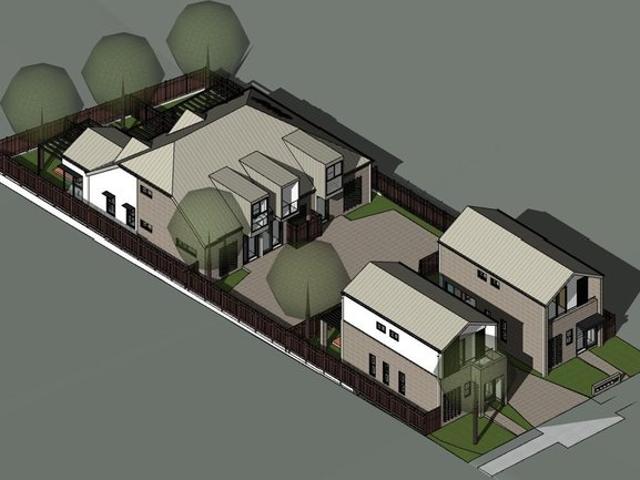 DA APPROVED 5 TOWNHOUSE SITE PRIME MOOREBANK LOCATION
