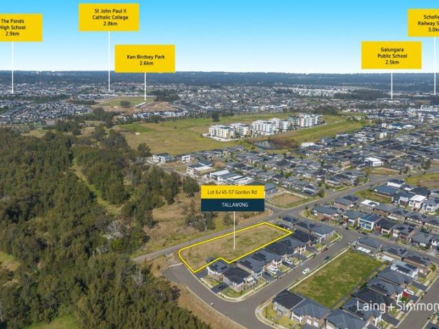DA, CC Approved and Activated 6 Lot Subdivision