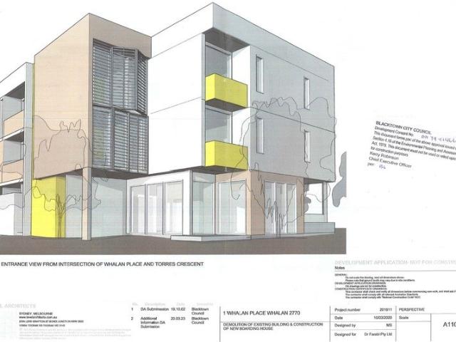 DA Approved Boarding House
