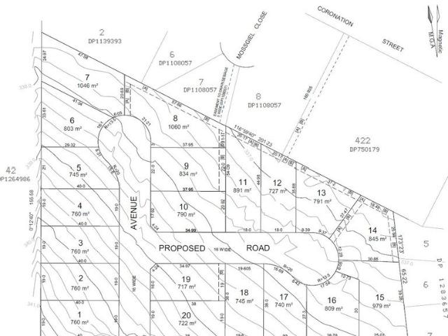DA Approved Subdivision 20 lots