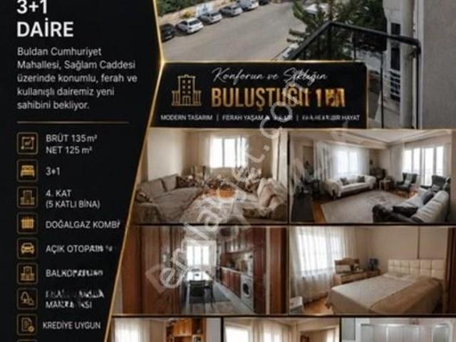 Dağcı Emlak Buldan Cumhuriyet Mahallesi'nde Satılık 3+1 Daire